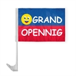 12" x 16" Advertising Car Flag - wPoly | https://www.bestnamebadges.com
