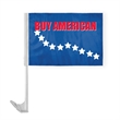 12" x 16" Advertising Car Flag - wPoly | https://www.bestnamebadges.com
