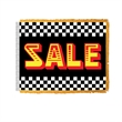 12" x 18" Advertising Antenna Flag | https://www.bestnamebadges.com