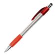 Silver Matte Pen w/Stylus, Colored Rubber Grips & Accents | https://www.bestnamebadges.com