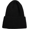 Striped Cuffed Knitted Beanie With Custom Logo | https://www.bestnamebadges.com