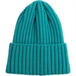 Striped Cuffed Knitted Beanie With Custom Logo | https://www.bestnamebadges.com