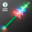 Light Up Christmas Tree Crystal Wand | https://www.bestnamebadges.com