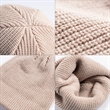 Warm Soft Knitted Beanie Hat Solid Color | https://www.bestnamebadges.com