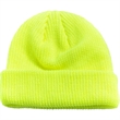 Warm Soft Knitted Beanie Hat Solid Color | https://www.bestnamebadges.com