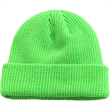 Warm Soft Knitted Beanie Hat Solid Color | https://www.bestnamebadges.com