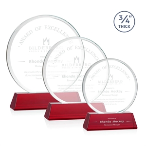 Blackpool Award on Newhaven - Red | https://www.bestnamebadges.com
