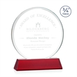 Blackpool Award on Newhaven - Red | https://www.bestnamebadges.com
