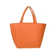 Custom Non Woven Shopper Tote Bag 20" W x 13" H | https://www.bestnamebadges.com