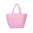 Custom Non Woven Shopper Tote Bag 20" W x 13" H | https://www.bestnamebadges.com