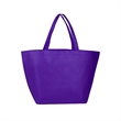 Custom Non Woven Shopper Tote Bag 20" W x 13" H | https://www.bestnamebadges.com