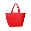 Custom Non Woven Shopper Tote Bag 20" W x 13" H | https://www.bestnamebadges.com