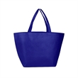 Custom Non Woven Shopper Tote Bag 20" W x 13" H | https://www.bestnamebadges.com