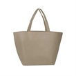 Custom Non Woven Shopper Tote Bag 20" W x 13" H | https://www.bestnamebadges.com