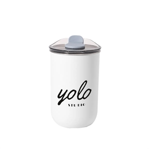 MOQ 10 Simple 304 Stainless Steel 11oz Coffee Cup
