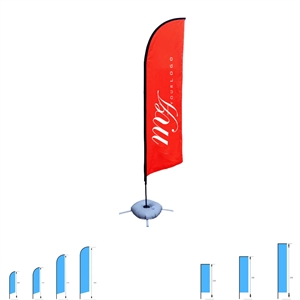 Custom  Feather Banners Marking