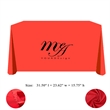 Custom Trade Show Table Tablecloth Desk Covers | https://www.bestnamebadges.com