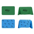 Custom Trade Show Table Tablecloth Desk Covers | https://www.bestnamebadges.com