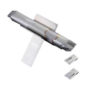 Cigar Holders Stainless Steel Mini Portable & Foldable