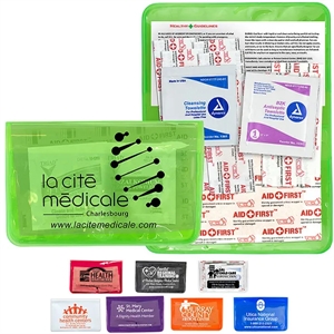 HEAL-ON-THE-GO 10 Piece Economy First Aid Kit | https://www.bestnamebadges.com