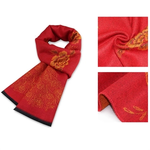 Scarf Thickened For Warmth Double Sided