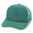 5 Panel Foam Mesh Back Trucker Cap w/Rope | https://www.bestnamebadges.com