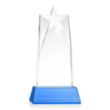 Millington Star on Base - Sky Blue | https://www.bestnamebadges.com