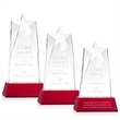 Millington Star on Base - Red | https://www.bestnamebadges.com