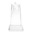 Millington Star on Base - Clear | https://www.bestnamebadges.com