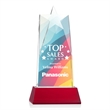 Millington Star VividPrint™ Award on Base - Red | https://www.bestnamebadges.com