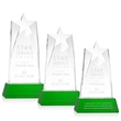 Millington Star on Base - Green | https://www.bestnamebadges.com