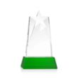 Millington Star on Base - Green | https://www.bestnamebadges.com
