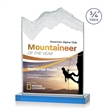 Kilimanjaro VividPrint™ Award - Sky Blue | https://www.bestnamebadges.com
