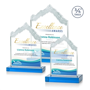 McKinley VividPrint™ Award - Sky Blue | https://www.bestnamebadges.com