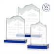 Kilimanjaro Award - Blue | https://www.bestnamebadges.com