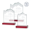 Kilimanjaro Award - Red | https://www.bestnamebadges.com