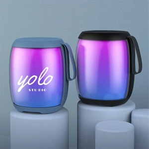 MOQ 10 Outdoor Dazzling RGB Transparent  Speaker