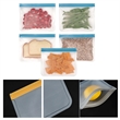 Frosted PEVA Food Preservation Storage Bag | https://www.bestnamebadges.com