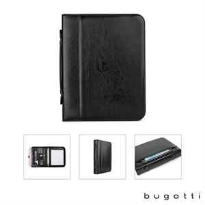 Bugatti 3-Ring Binder Padfolio | https://www.bestnamebadges.com
