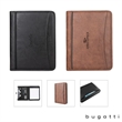 Bugatti Valentino Letter Size Padfolio | https://www.bestnamebadges.com