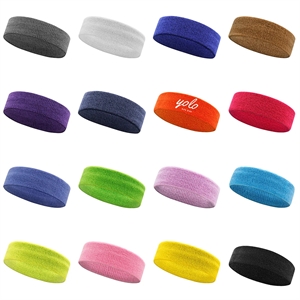 Knit Exercise Elastic Protective Yoga Headband