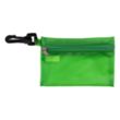 Translucent Zipper Storage Pouch with Plastic Hook | https://www.bestnamebadges.com