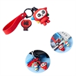 Personalized PVC Keychain Accessories Cute Celebration | https://www.bestnamebadges.com