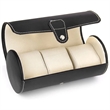 Leatherette Roll Watch Storage Pouch | https://www.bestnamebadges.com