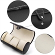 Leatherette Roll Watch Storage Pouch | https://www.bestnamebadges.com