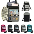 RFID Passport Holder Neck Pouch | https://www.bestnamebadges.com