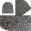 Premium Knitted Cuffed Winter Beanie | https://www.bestnamebadges.com
