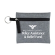 Naomi 20 Piece First Aid Kit in Stylish Heathered Pouch | https://www.bestnamebadges.com