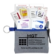 Naomi 20 Piece First Aid Kit in Stylish Heathered Pouch | https://www.bestnamebadges.com