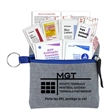 Naomi 20 Piece First Aid Kit in Stylish Heathered Pouch | https://www.bestnamebadges.com